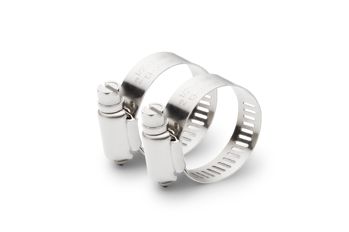 Edelstahl-Schlauchschelle 1/2" - 1"