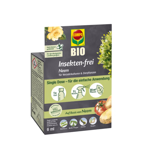 COMPO Insekten-frei Neem 6 ml Flasche