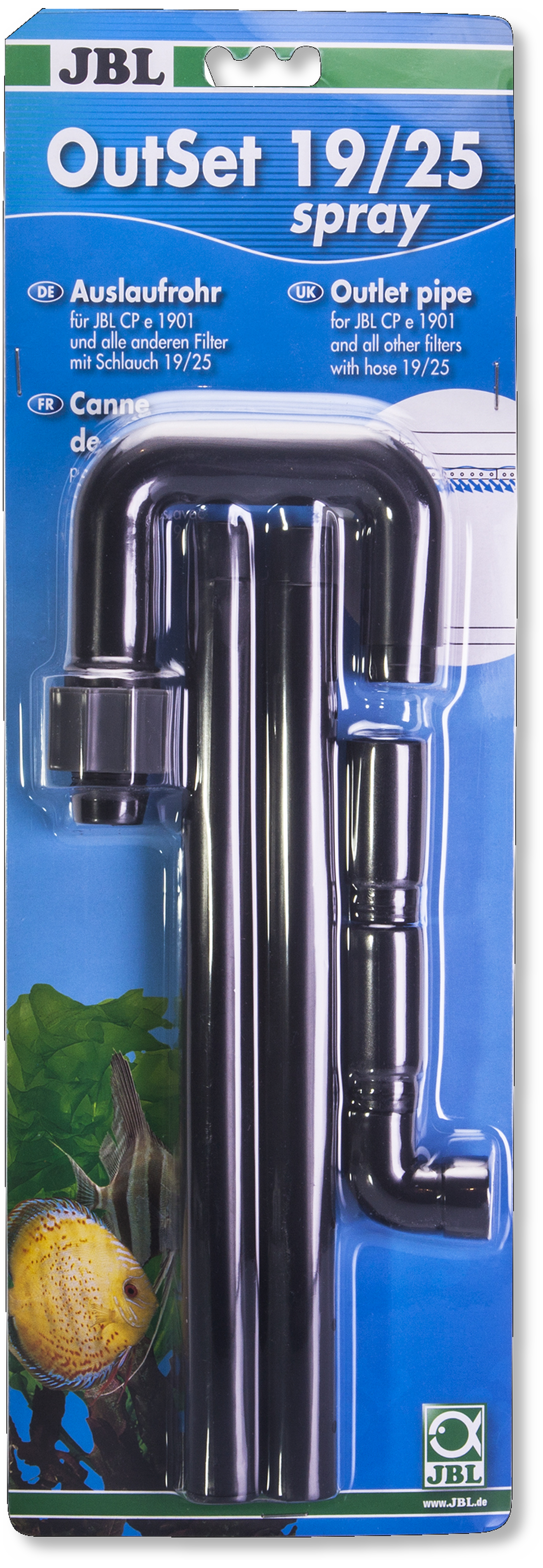 JBL OutSet spray CPe 1901.2 Auslaufrohr