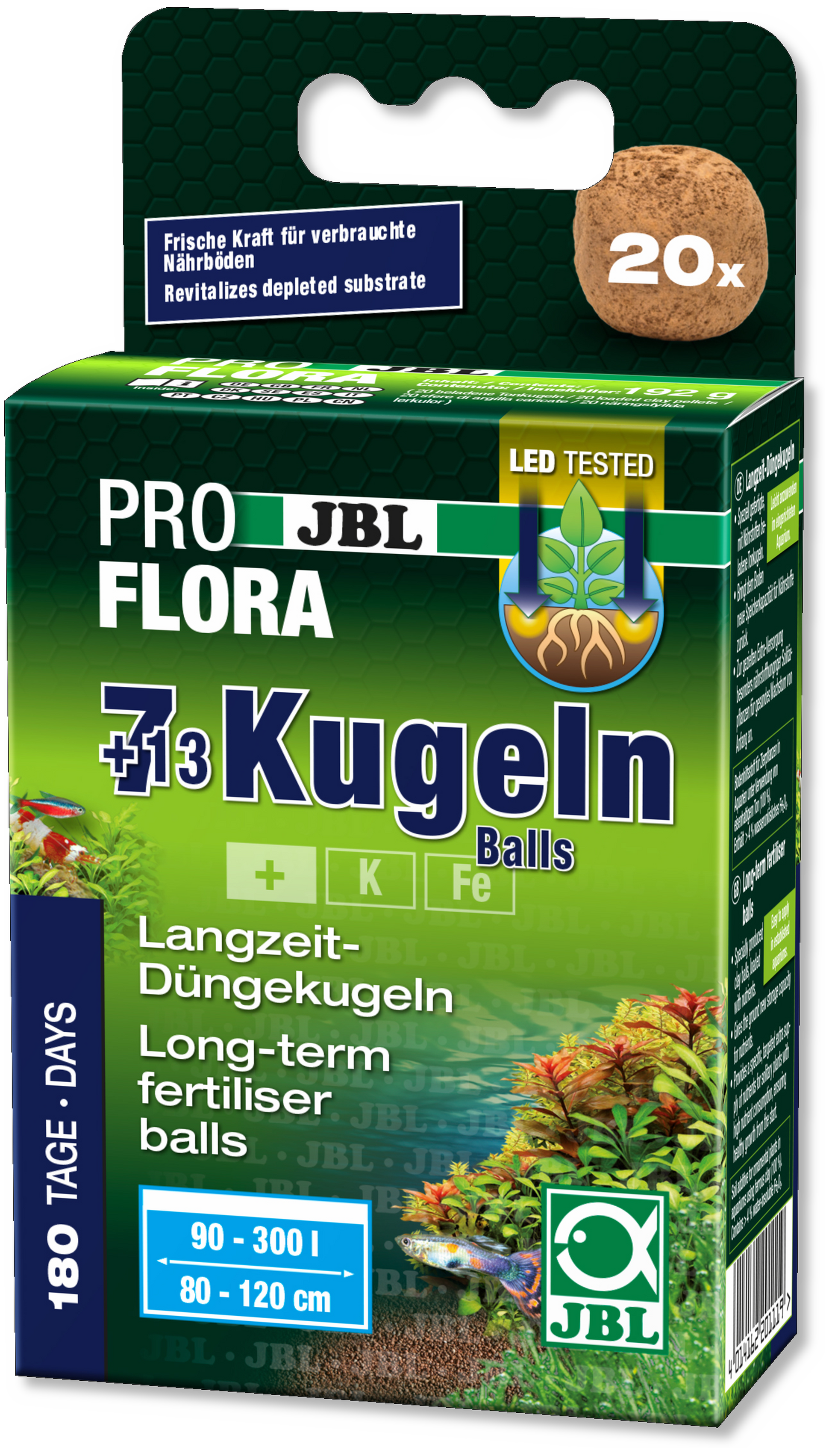 JBL PROFLORA 7 + 13 Kugeln