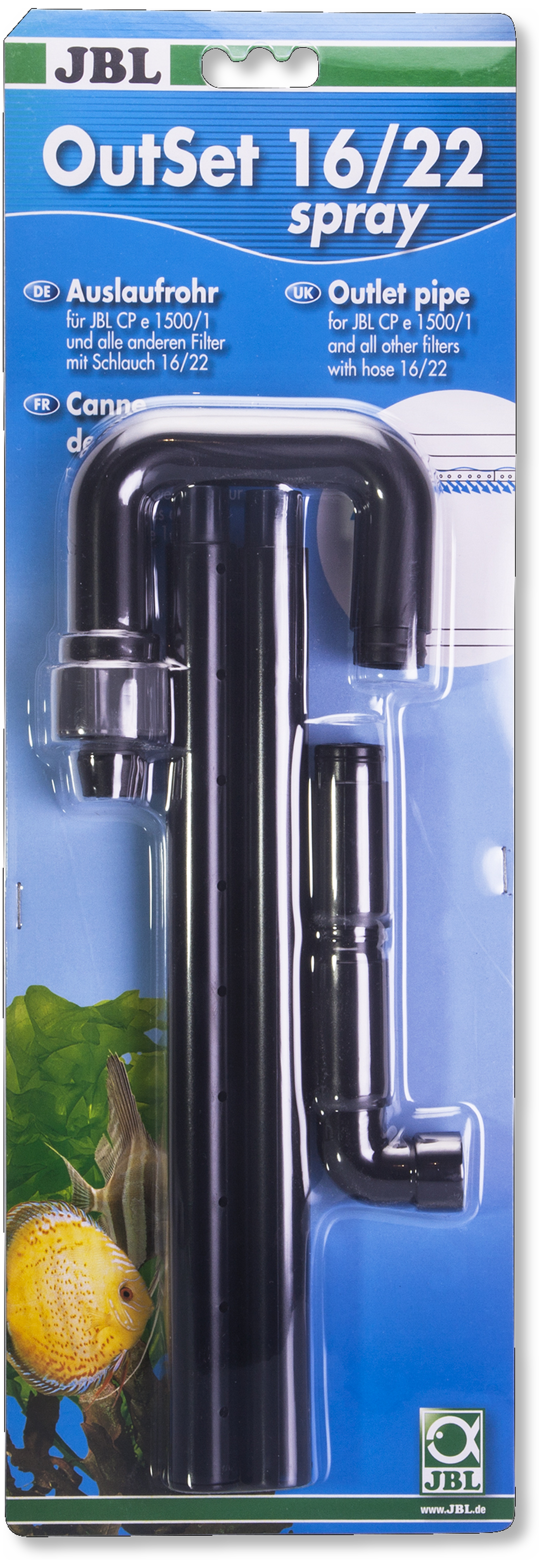 JBL OutSet spray CPe 1500/1.2 Auslaufrohr