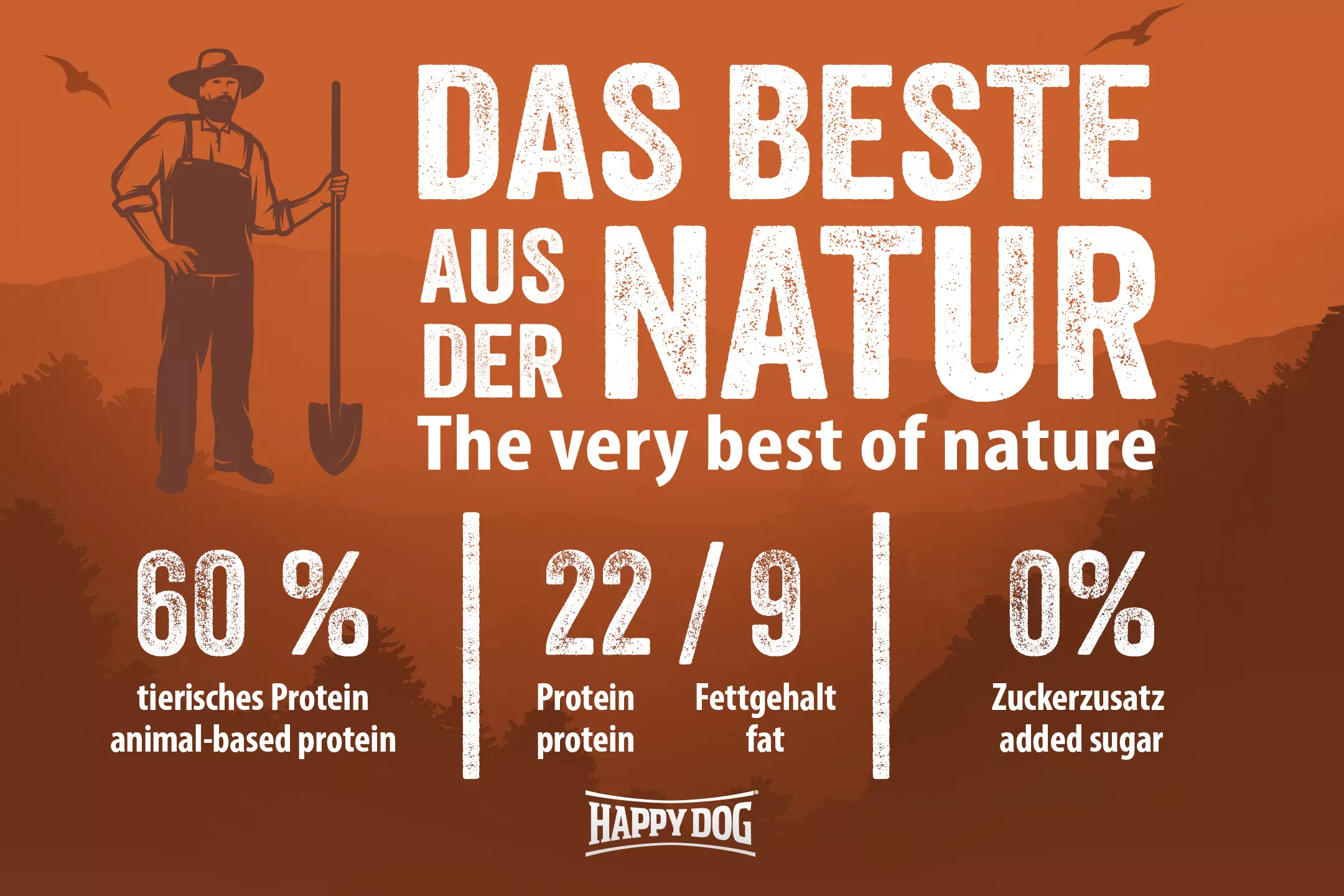 Happy Dog Natur Croq Rind & Reis 1 kg