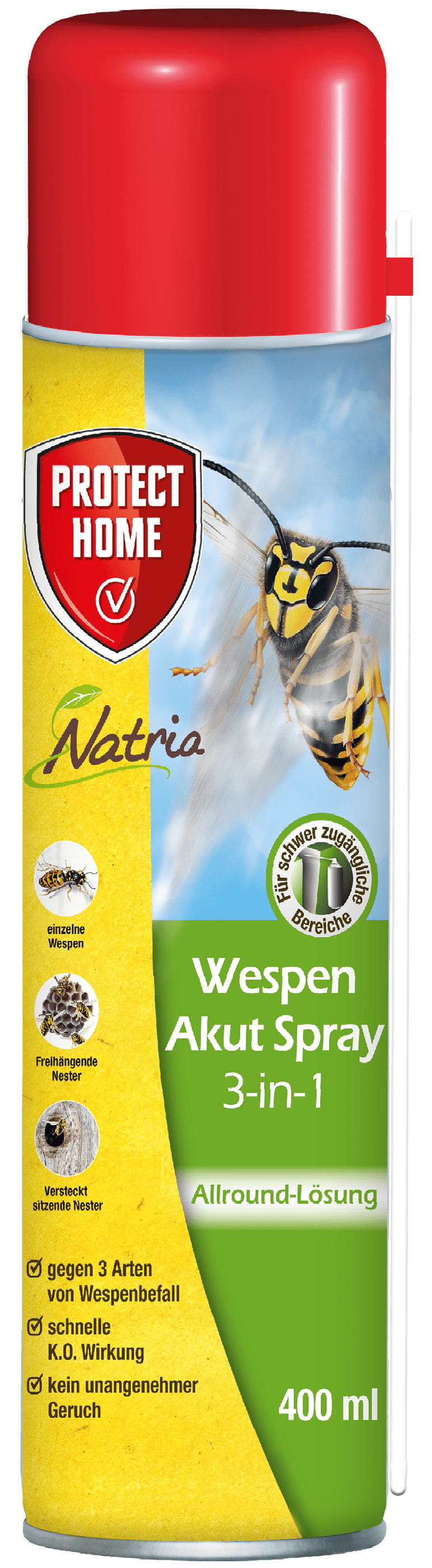 Protect Home Natria Wespen Akut Spray 3-in-1 Protect Home Natria Wespen Akut Spray 3-in-1