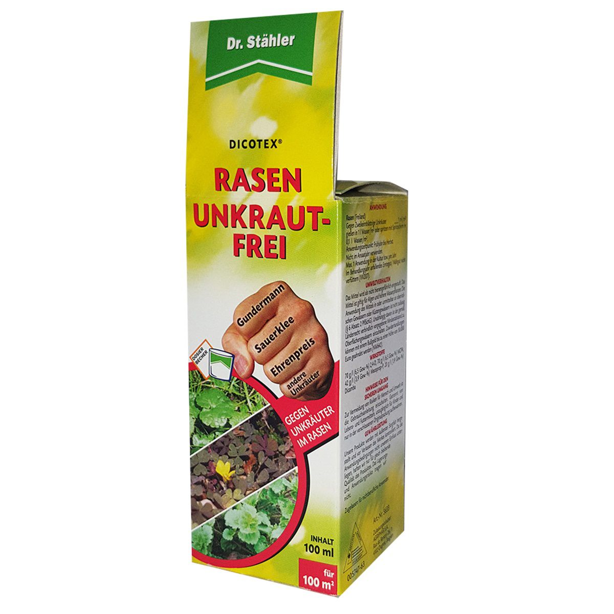 Dr. Stähler Dicotex Rasen Unkraut-Frei Super für 100 m²