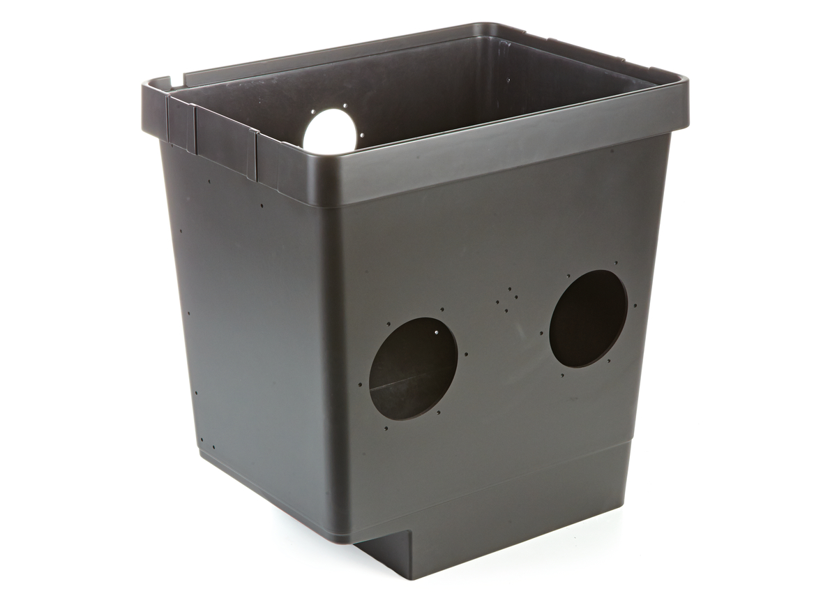 Behälter Trommelf. Gravitation 4 x DN110