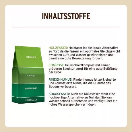 SUBSTRAL® NATUREN® Universalerde Bio & Torffrei 5L