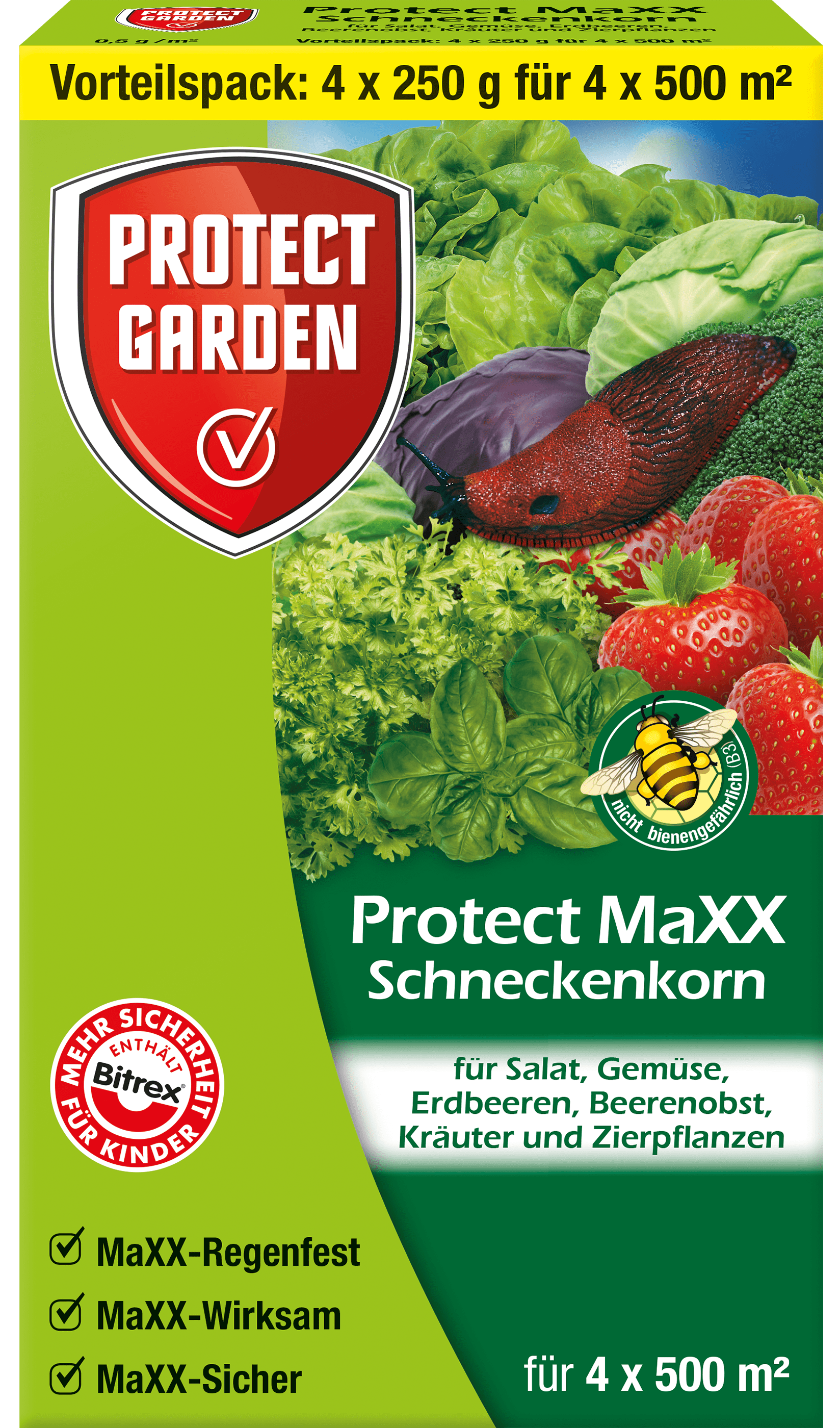 Protect Garden Protect MaXX Schneckenkorn für 4 x 500m²