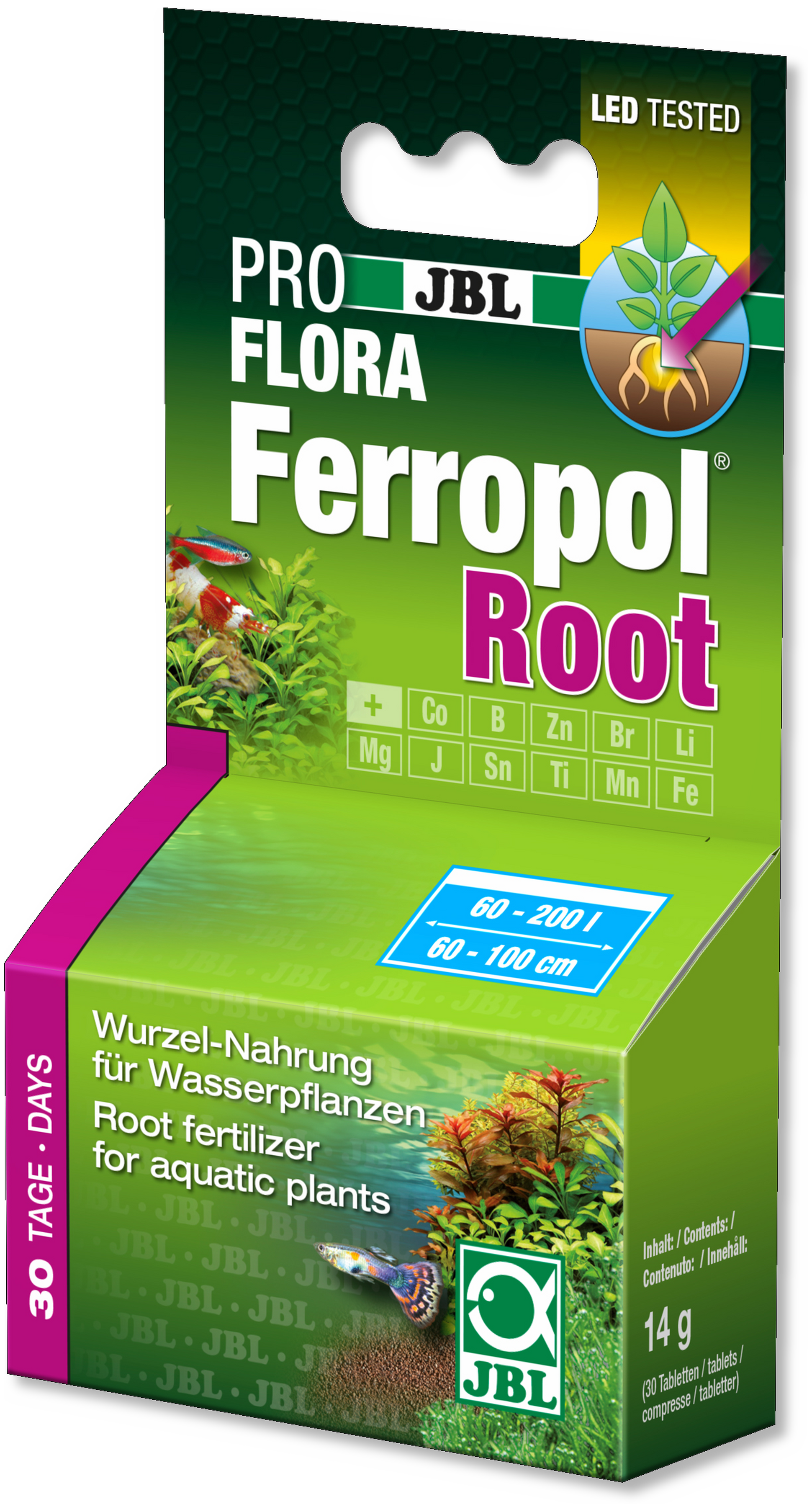 JBL PROFLORA Ferropol Root 30 Tabletten Pflanzendünger